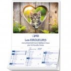 12 Feuillets (Bloc 12 mois) Standard