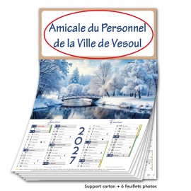 6 Feuillets Photos Personnalis&eacute;