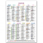 Calendrier de poche personnalisé